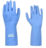 Luva Látex Multiuso Azul 